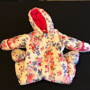 S.Rothschild Floral & Butterflies 1PC snowsuit🌸🦋